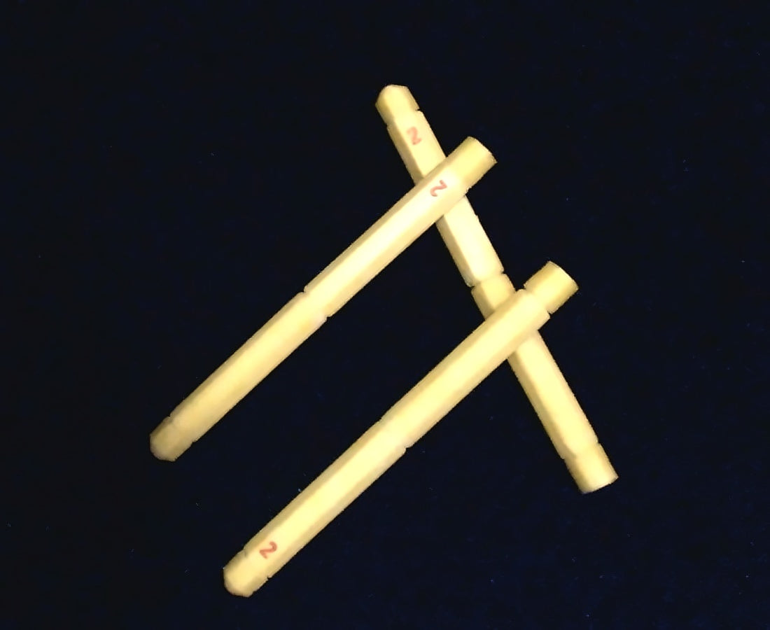 Paddle Move 2 pencil showing the jumping number 2