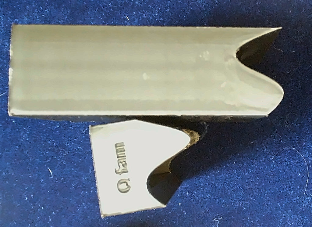 Ultimate Card Box lid and end piece with small cosmetic scuffs, Q Family logo visible